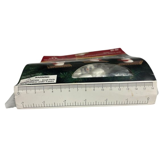 Holiday Time Marshmallow Men Craft Kit Christmas Ornament Craft Kit - Picture 4 of 6